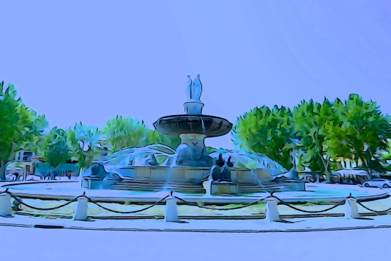 F7052535-La Fontaine de la Rotonde