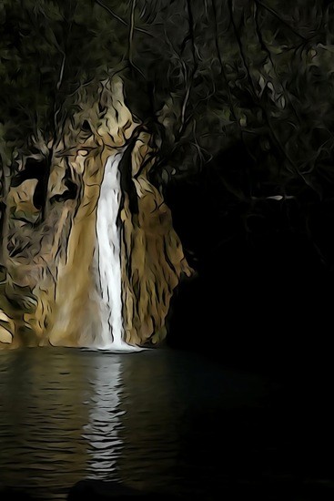 G3143022-Cascade de nuit