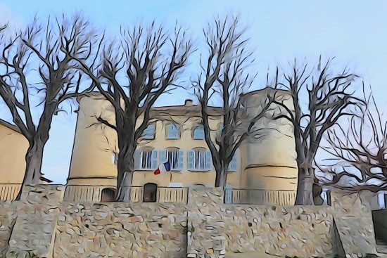 H2090373r-Tourtour-La Mairie