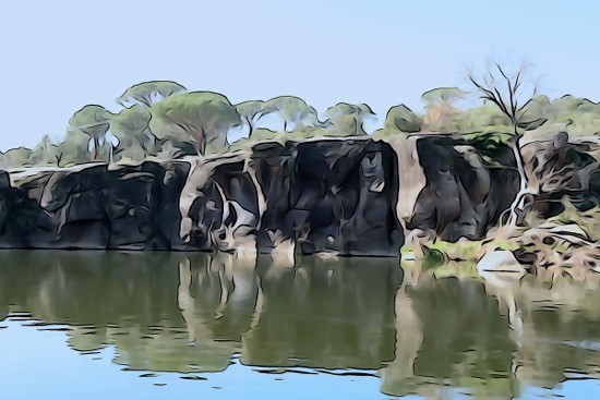 I3242829-L'abreuvoir de éléphants !