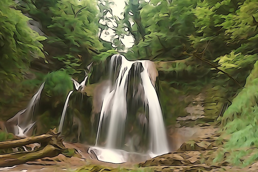 K7049035-Cascade de l'ours